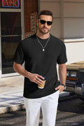 Wilbert T-Shirt Uomo – T-Shirt Maglia Texturée, Leggero & Style Casual Chic
