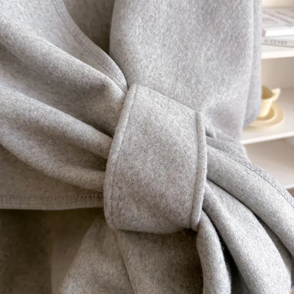 Vivian Cappotto Cape Donna – Poncho Inverno Elegante Linea-Vent in Microfibres Douces & Chaudes