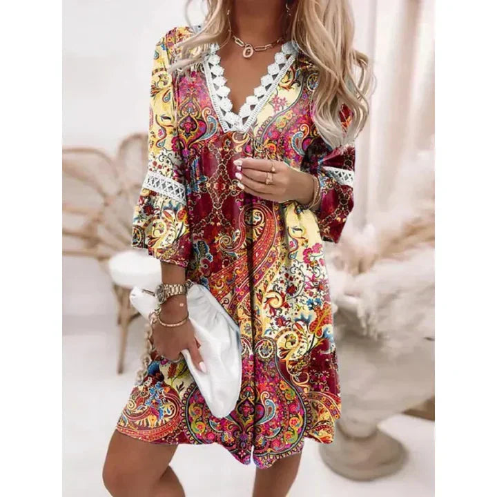 Robe d’Estate Cassandra – Légèreté Florale e Élégance Casual