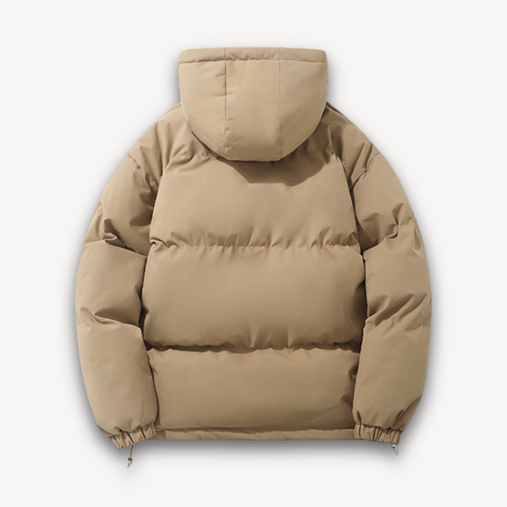 Zander Giacca Puffer Uomo a Capuche – Doudoune Leggera Déperlante in Polyester