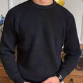 Nale Maglione Uomo Tricot Côtelé – Girocollo, Linea Regular & Style Casual Elegante