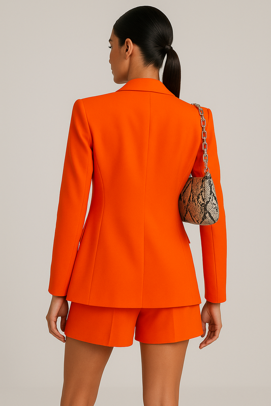 Dettaglio oversize — completo blazer donna