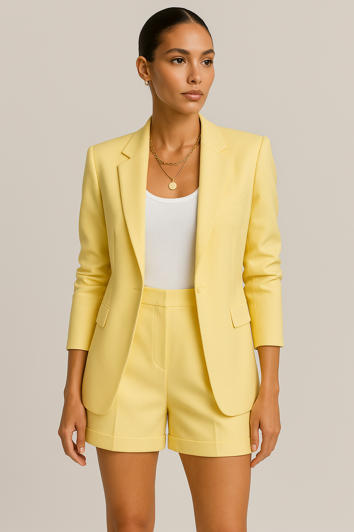Completo Blazer Donna indossato, vista completa
