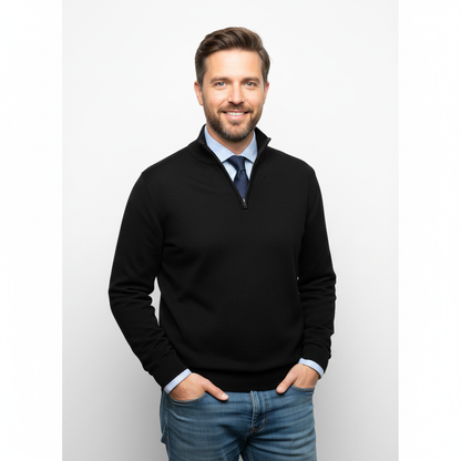 Maglione Uomo indossato, vista completa