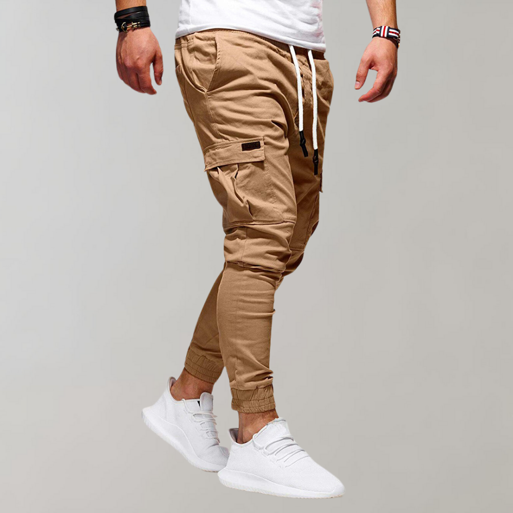 Noar Pantalone Cargo Uomo – Vestibilità Ampia, Tissu Extensible & Style Casual