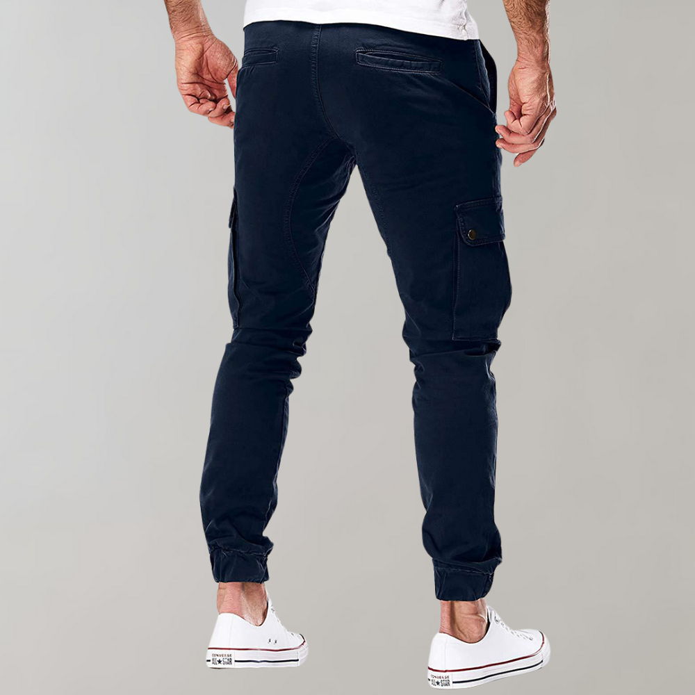 Noar Pantalone Cargo Uomo – Vestibilità Ampia, Tissu Extensible & Style Casual