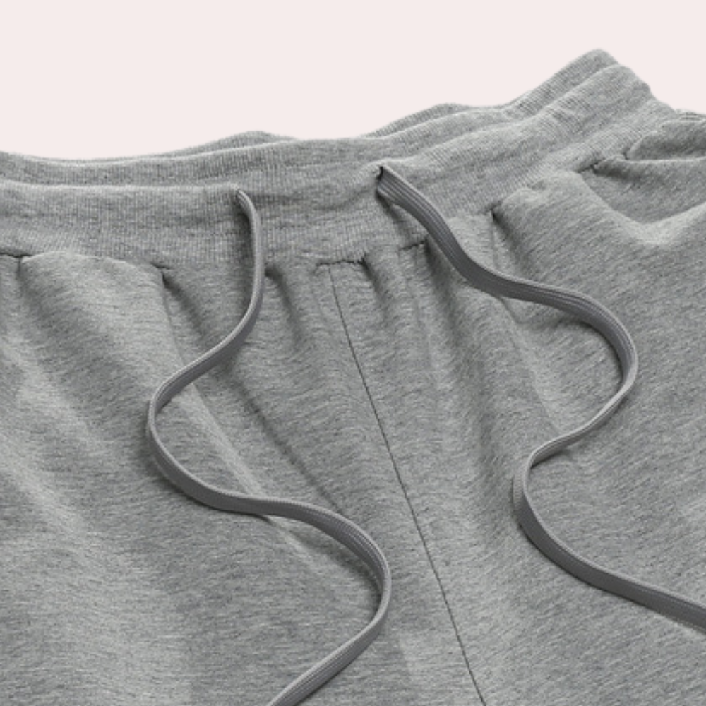 Larry Jogging Uomo – Cotone Premium con Taille Regolabile, Linea Moderne & Comfort Respirant