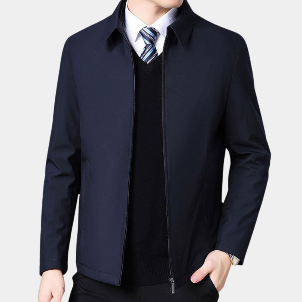 Sandro Giacca Uomo Casual – Giacca Zippée Casual & Elegante al Style Intemporel