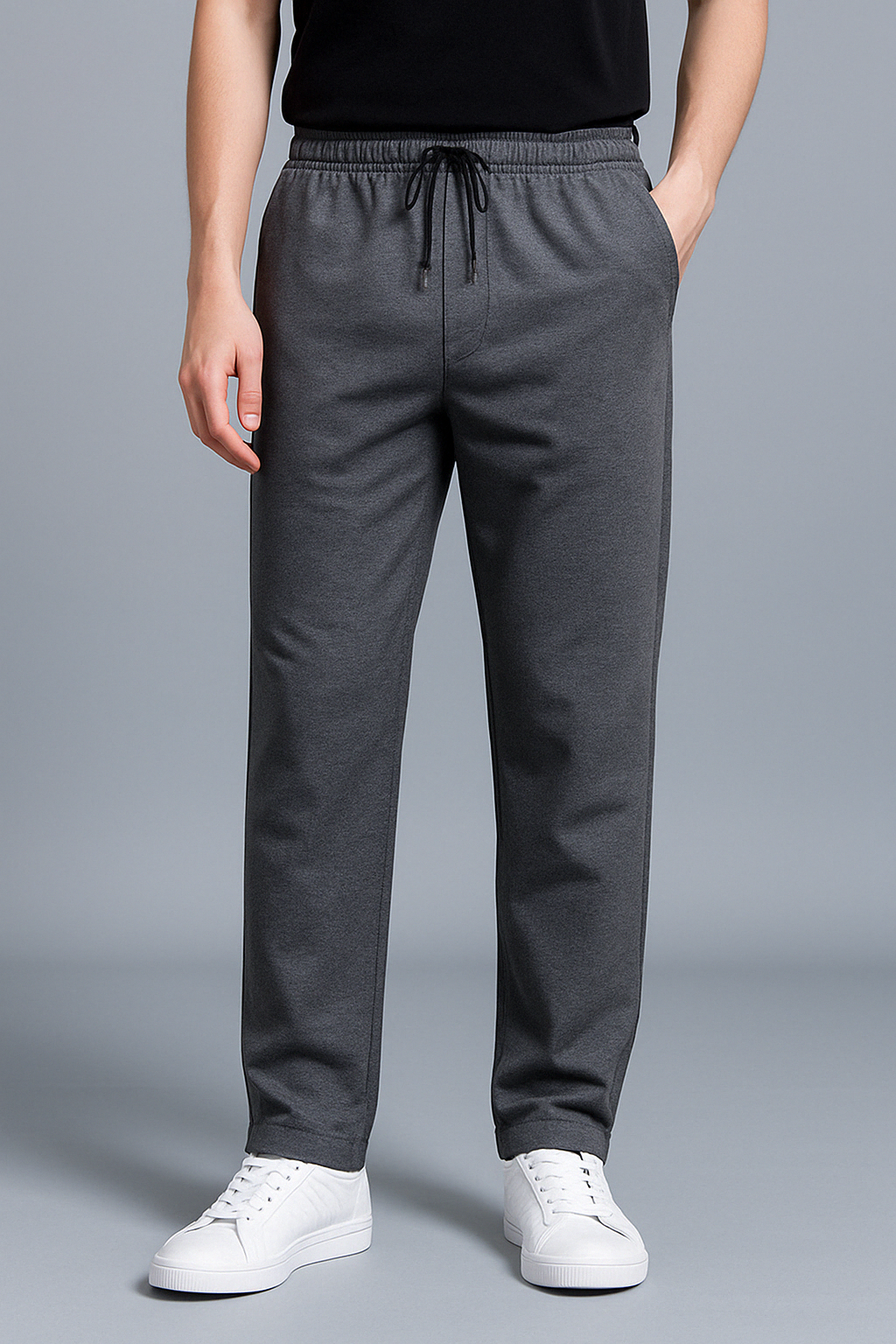 Larry Jogging Uomo – Cotone Premium con Taille Regolabile, Linea Moderne & Comfort Respirant