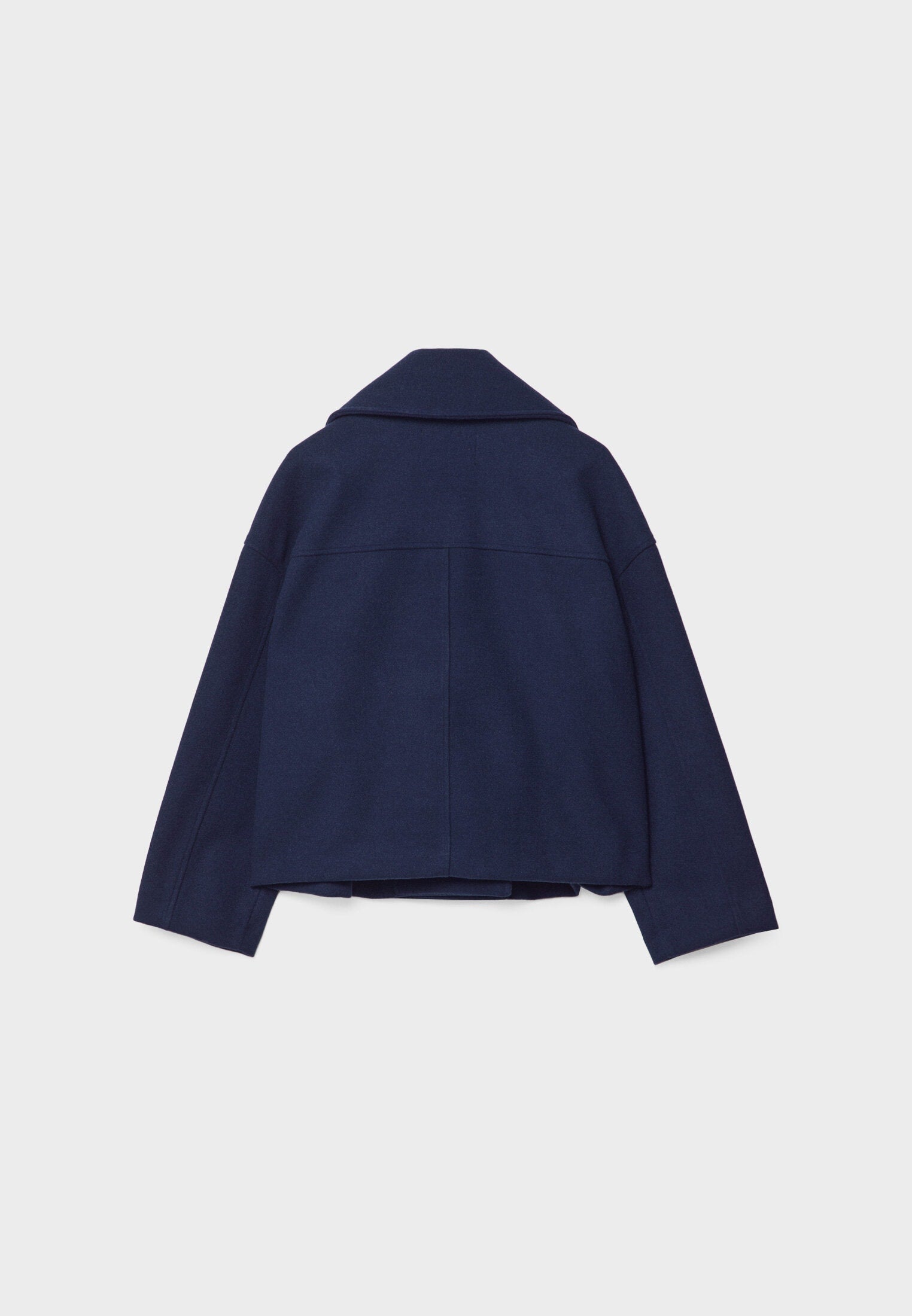 Olivia Donna Cappotto – Chic Cappotto Court Croisé a Boutons Eleganti & Style Moderne
