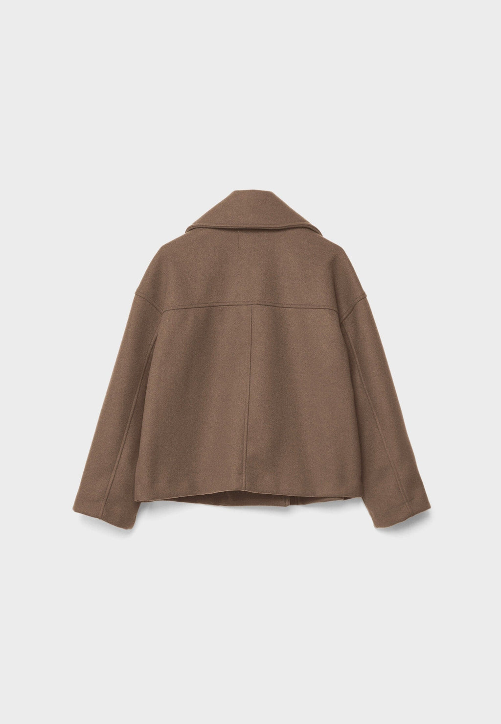 Olivia Donna Cappotto – Chic Cappotto Court Croisé a Boutons Eleganti & Style Moderne