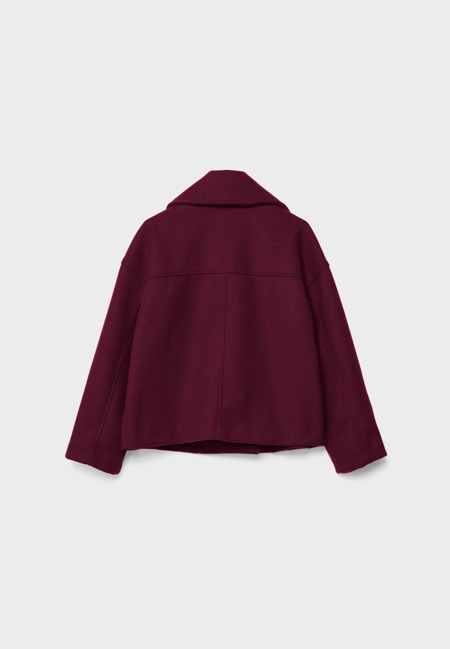 Olivia Donna Cappotto – Chic Cappotto Court Croisé a Boutons Eleganti & Style Moderne