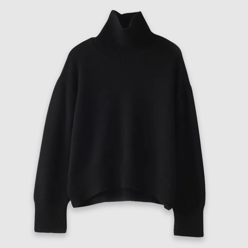 Laurice Maglione Donna Dolcevita – Maglione Morbido in Maglia Chaude per Automne & Inverno