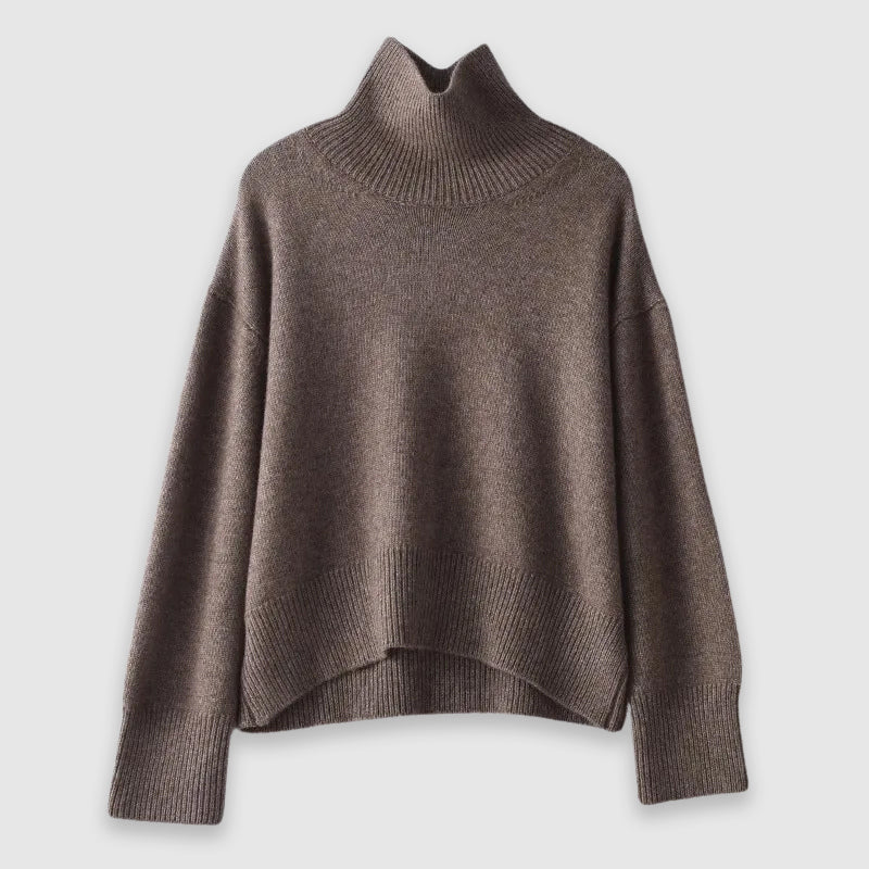 Laurice Maglione Donna Dolcevita – Maglione Morbido in Maglia Chaude per Automne & Inverno