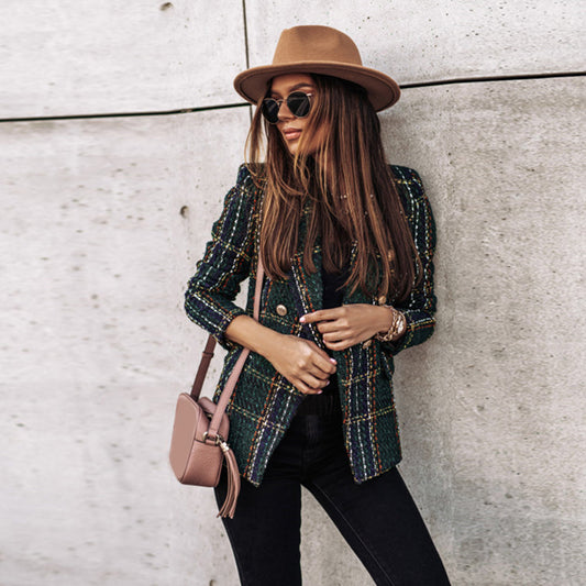 Dettaglio con bottoni — blazer donna