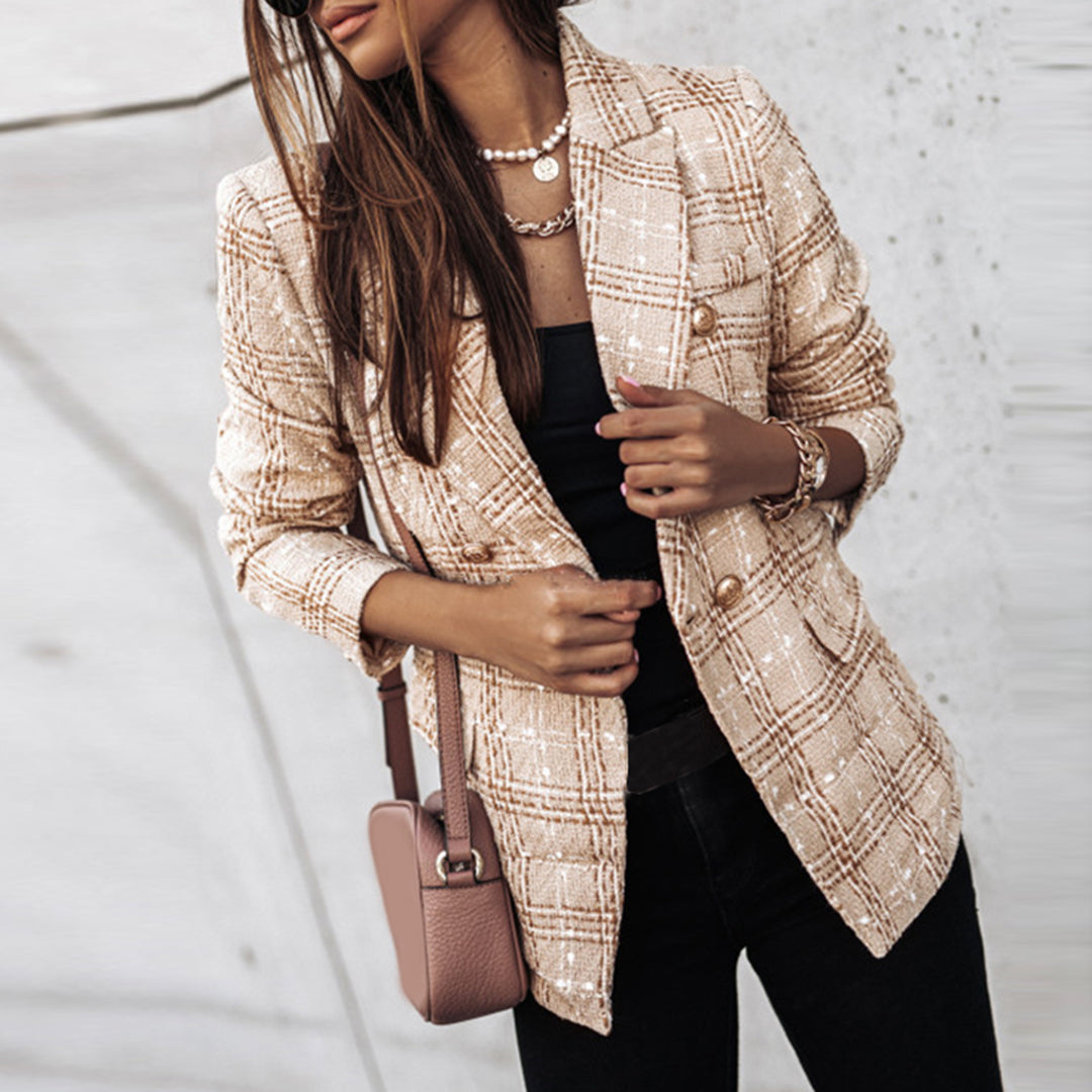 Blazer Donna indossato, vista completa