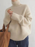 Lynn Maglione Donna – Dolcevita in Lana Morbida & Elegante per Look Chic d’Inverno