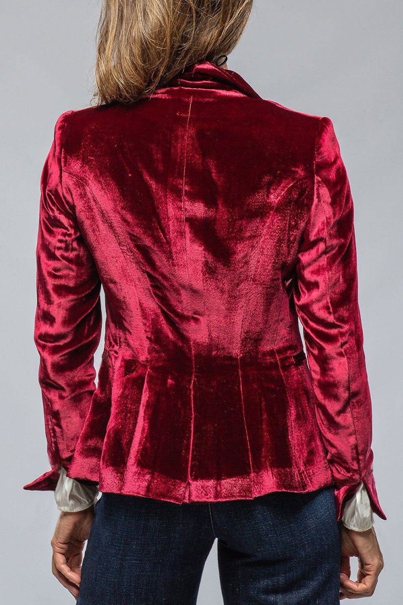 Blazer Donna in poliestere, stile retrò — vista 6