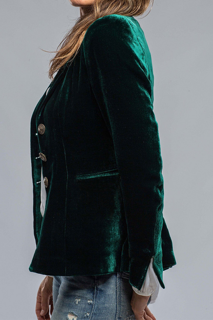 Blazer Donna in poliestere, stile retrò — vista 8