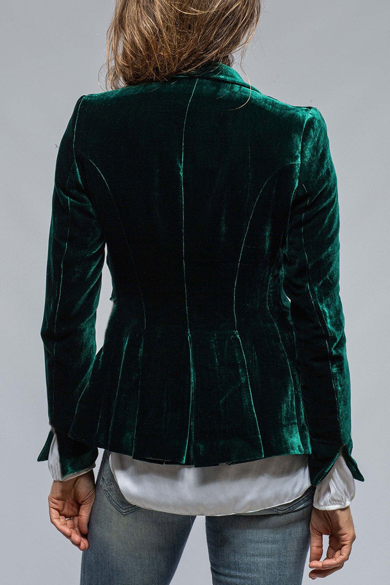 Blazer Donna in poliestere, stile retrò — vista 9