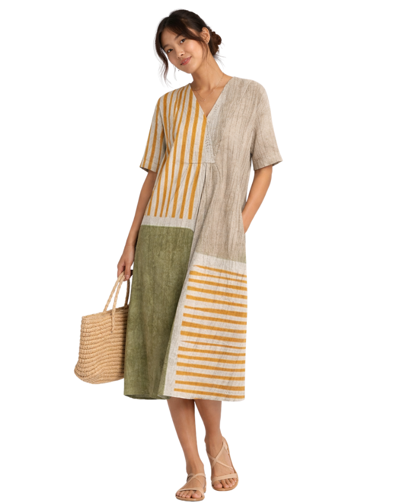 Odette Abito Donna Cotone – Linea Fluida Elegante & Tissu Leggero Respirant