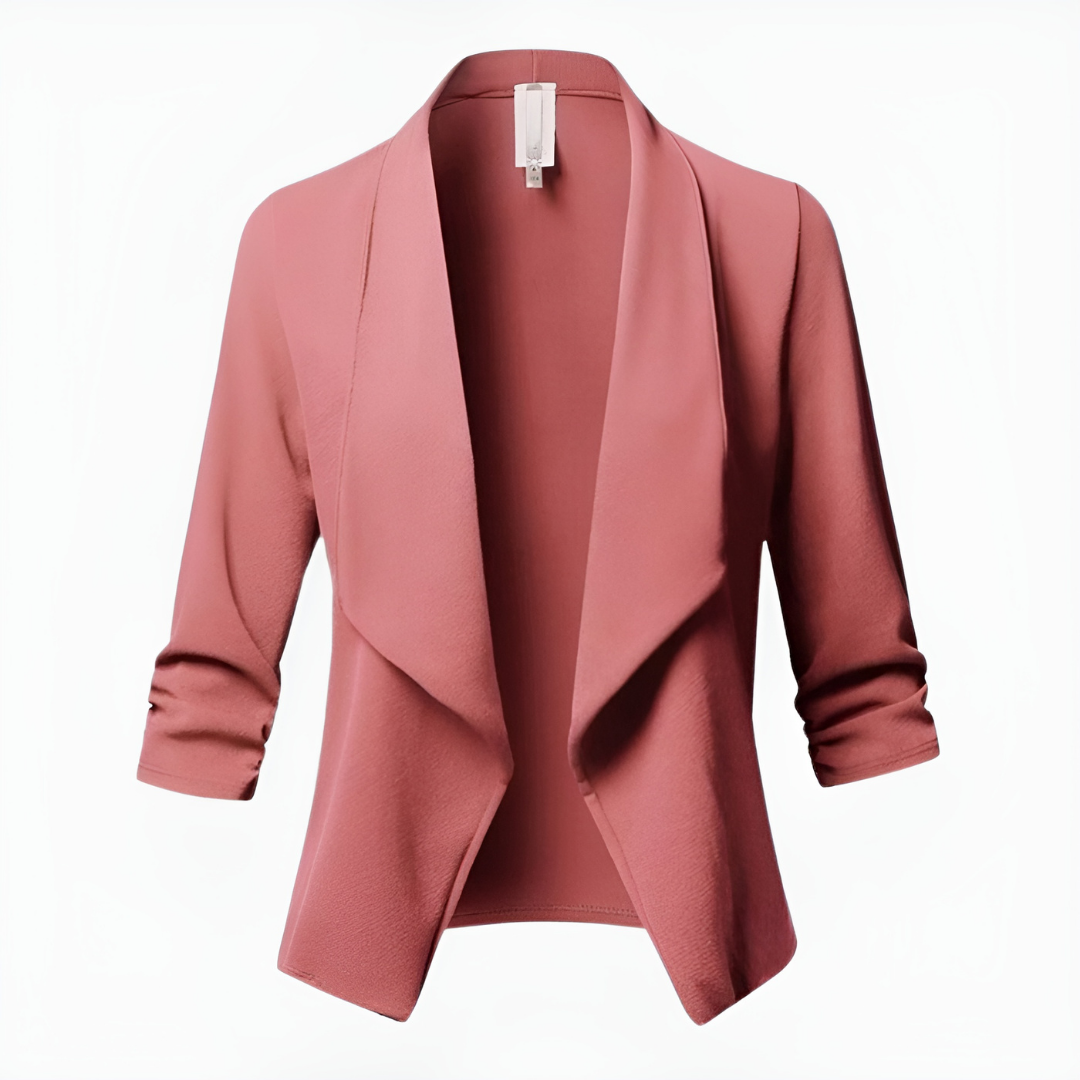 Blazer Donna in tessuto caldo, maniche lunghe