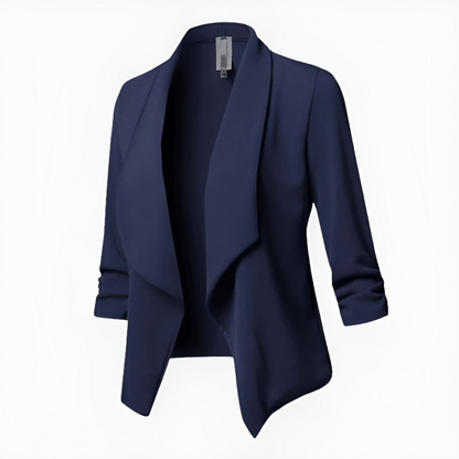 Blazer Donna in tessuto caldo, maniche lunghe — vista 4