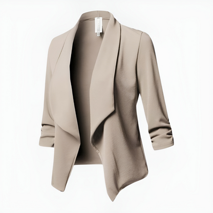 Blazer Donna in tessuto caldo, maniche lunghe — vista 6