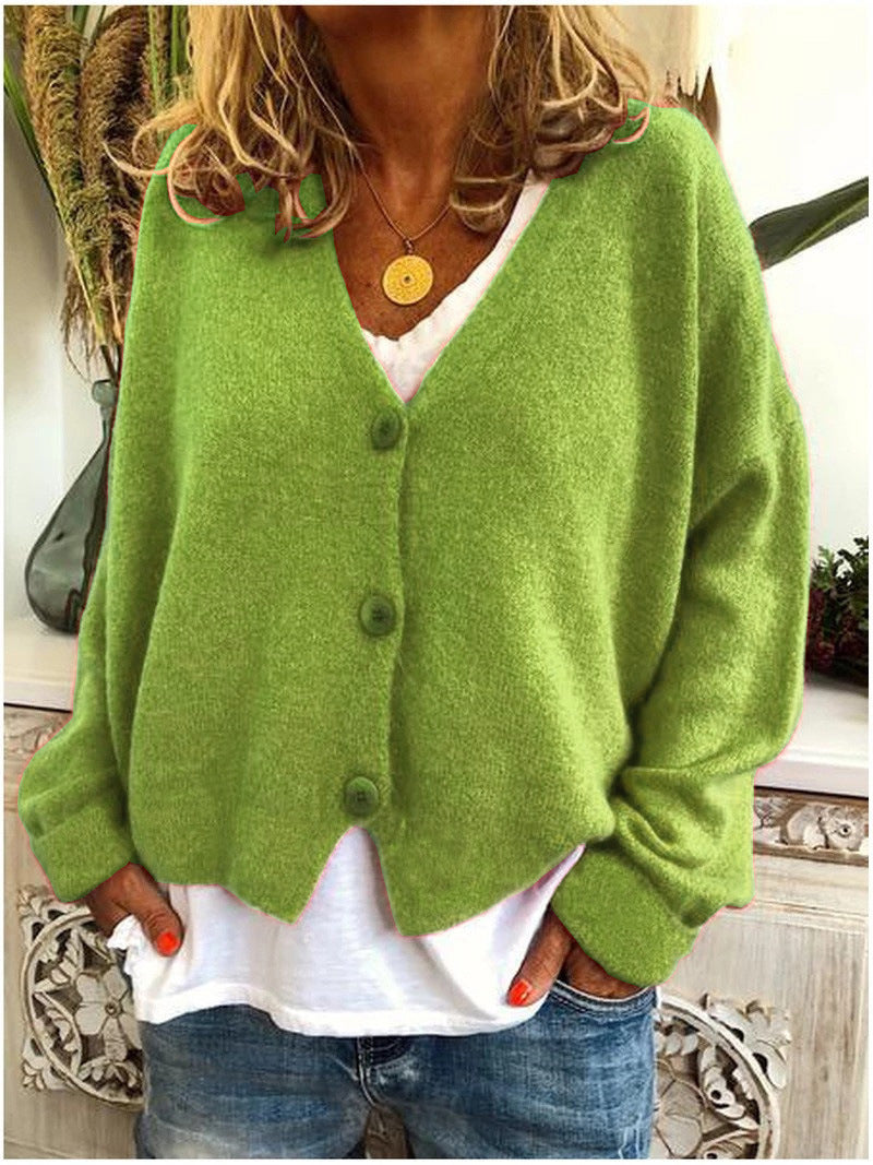 Rowyn Cardigan Donna – Cardigan Confortevole a Maglia Morbida con Décolleté in V Elegante