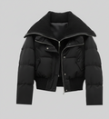 Sereen Trench d’Inverno Donna – Cappotto Long Elegante con Ceinture, Double Boutonnage e Col Classique