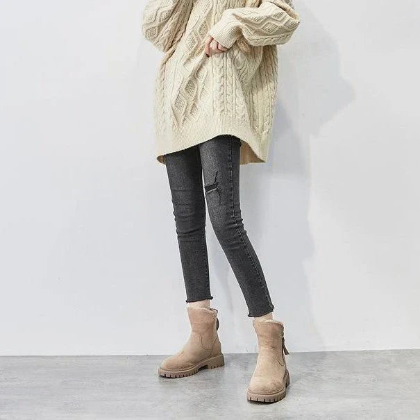 Hope Stivali d’Inverno Donna – Chaudes Stivali in Daim Morbido con Doublure Confortevole & Semelle Antidérapante