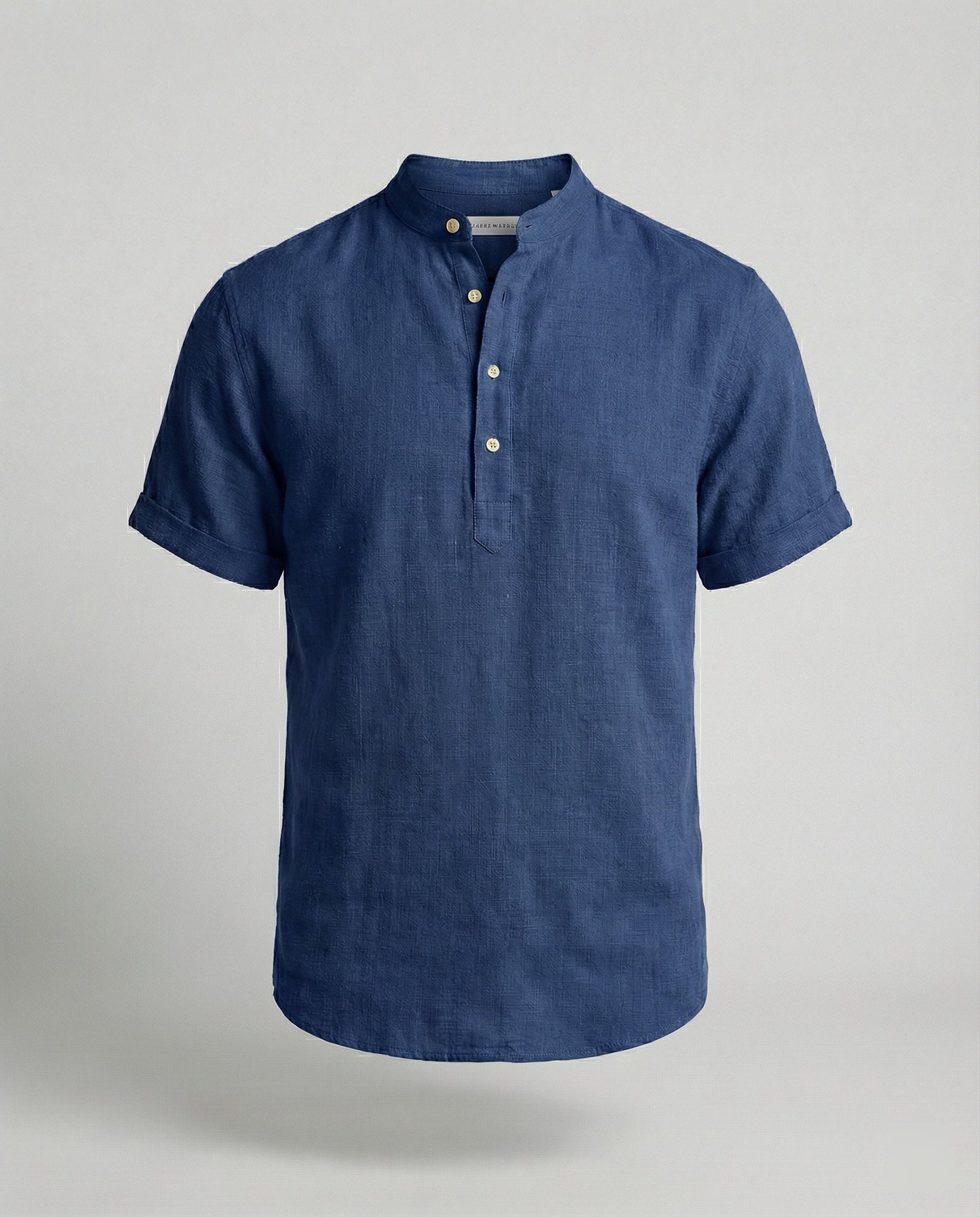 Polo Uomo in poliestere, scollo a V — vista 12