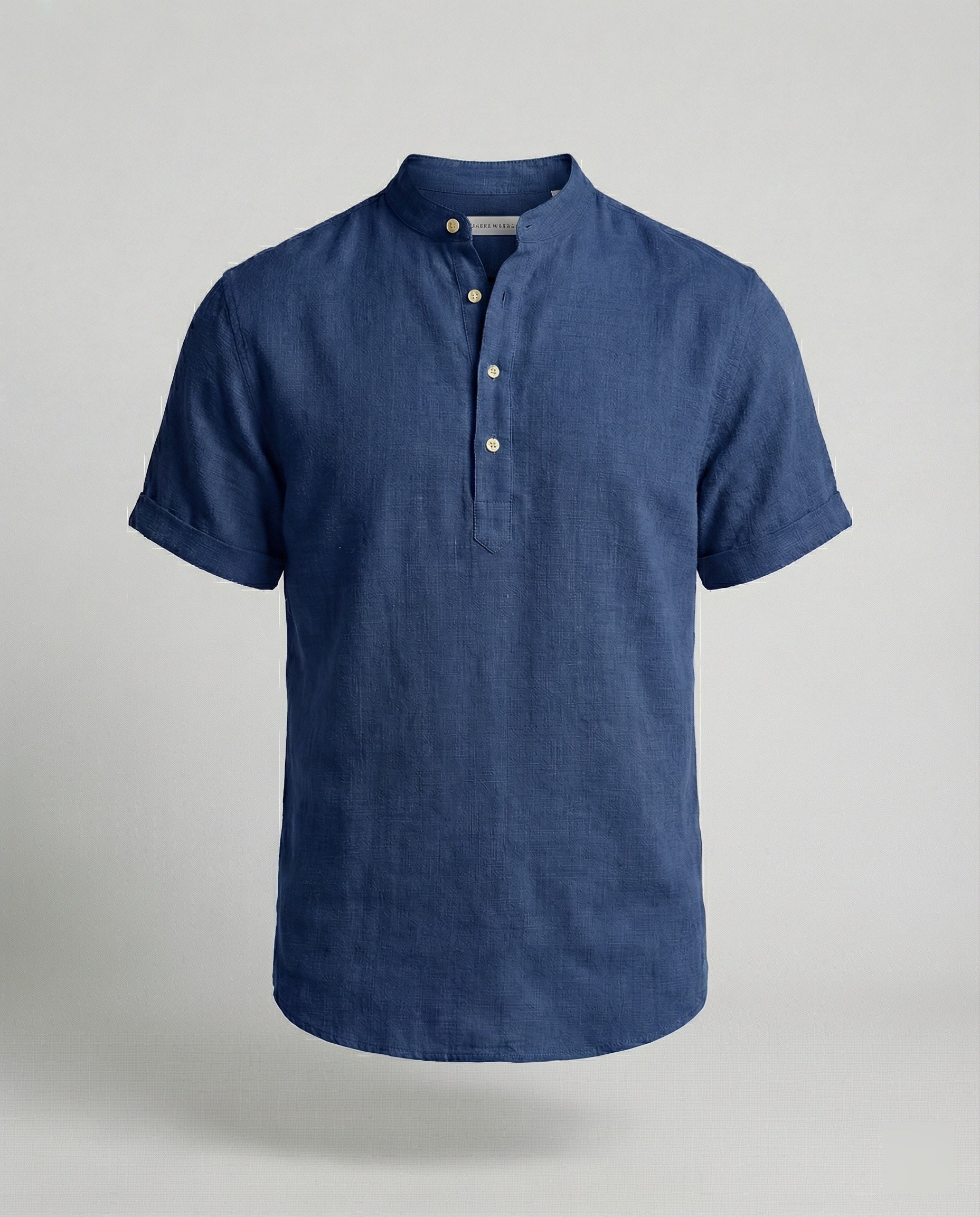 Polo Uomo in poliestere, scollo a V — vista 12