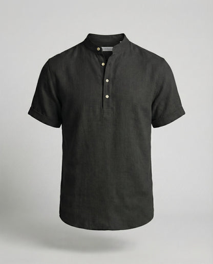 Polo Uomo in poliestere, scollo a V — vista 9