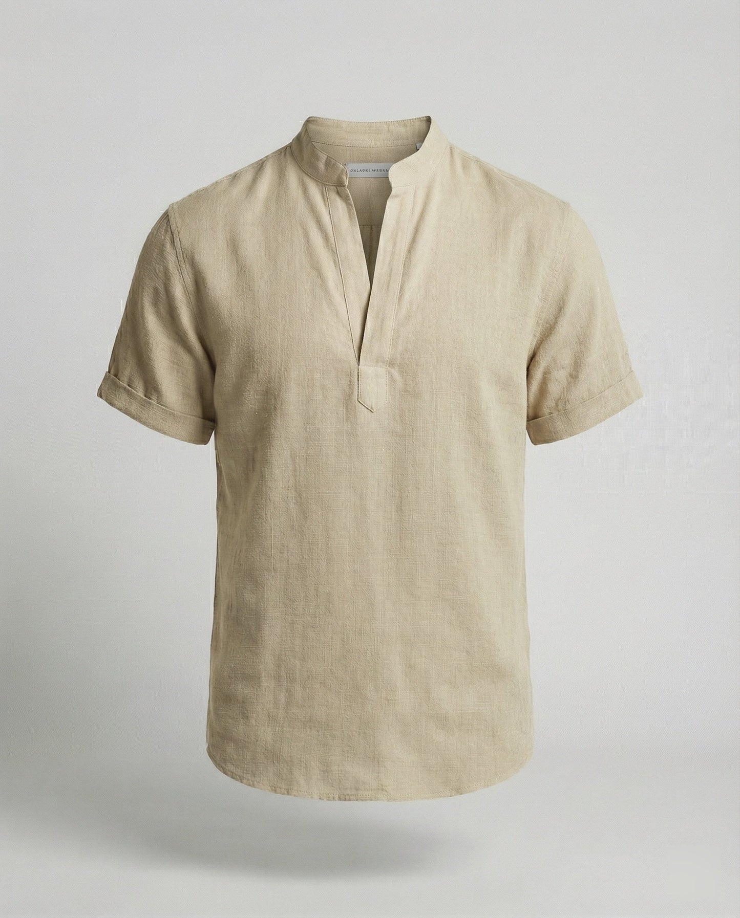 Polo Uomo in poliestere, scollo a V — vista 10