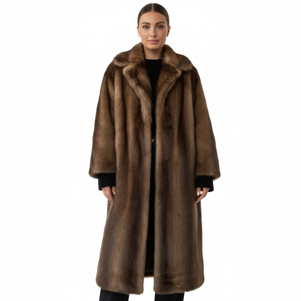 Helene Cappotto Long d’Inverno Donna – Giacca Elegante Chaude in Fibres Durables & Linea Comfort