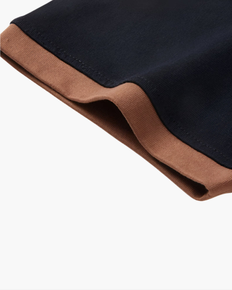 Polo Uomo indossato, vista completa