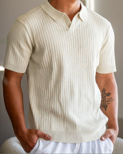 Polo Uomo in maglia, manica corta — vista 4
