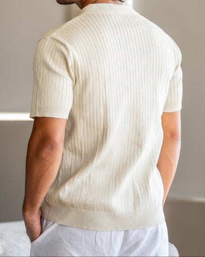 Polo Uomo in maglia, manica corta — vista 5