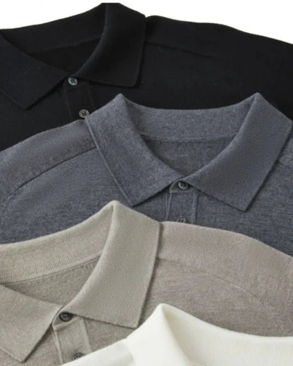 Polo Uomo indossato, vista completa
