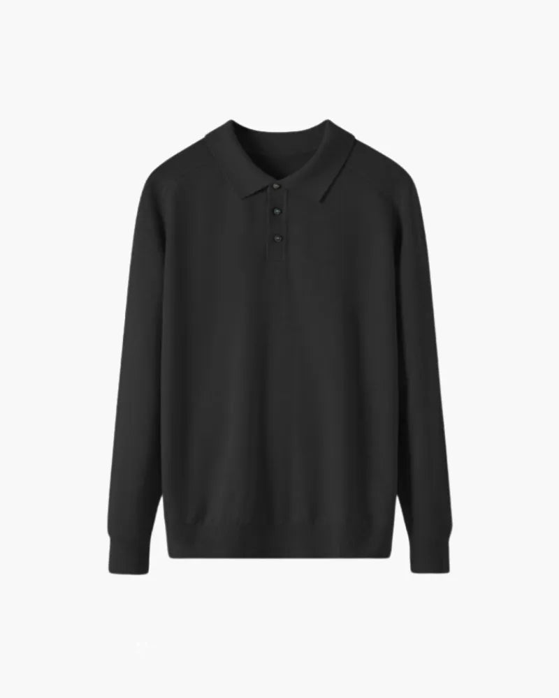 Polo Uomo in lana, manica lunga — vista 6