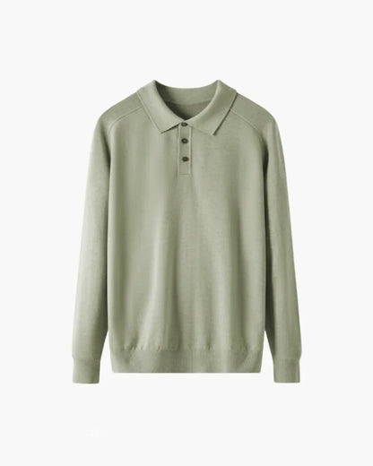 Polo Uomo in lana, manica lunga — vista 7