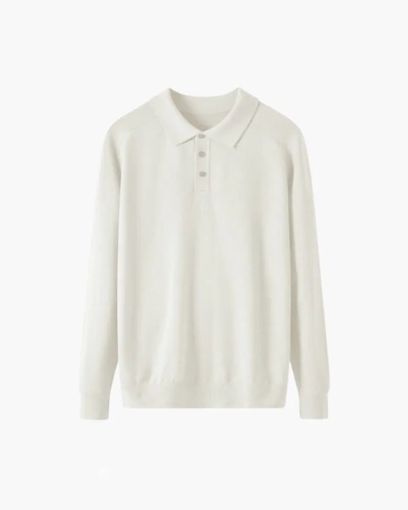 Polo Uomo in lana, manica lunga — vista 8
