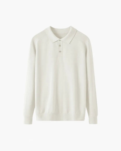 Polo Uomo in lana, manica lunga — vista 8
