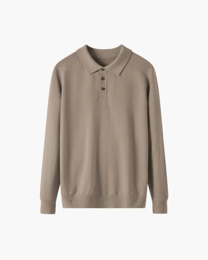Polo Uomo in lana, manica lunga — vista 9