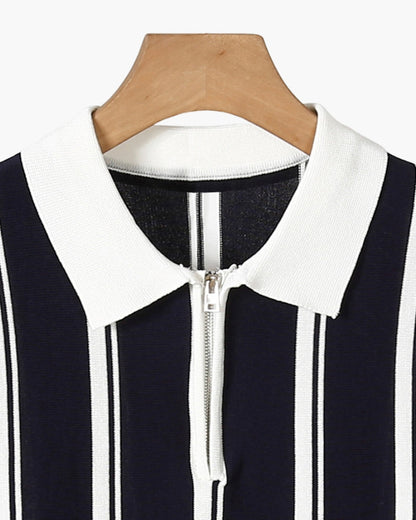 Polo Uomo indossato, vista completa