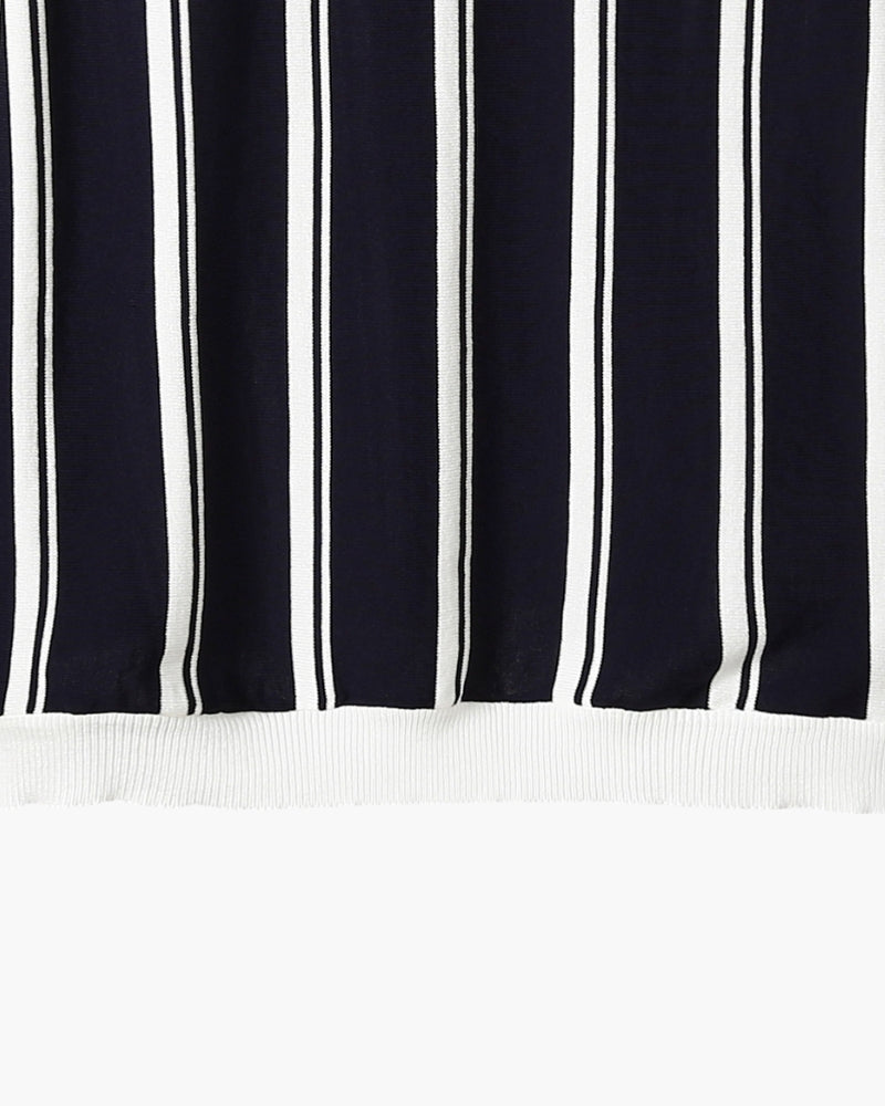 Polo Uomo in maglia, a righe — vista 5