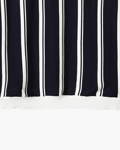 Polo Uomo in maglia, a righe — vista 5