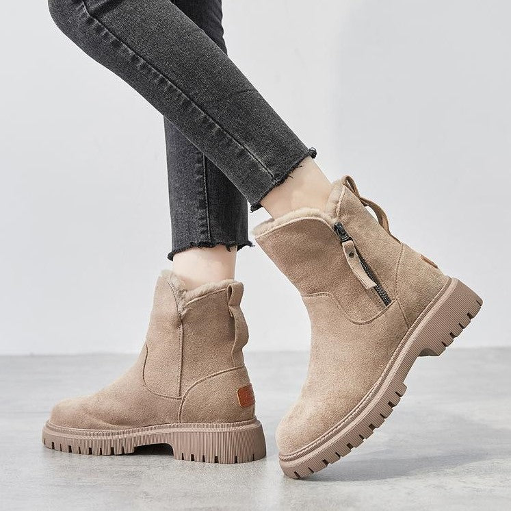Hope Stivali d’Inverno Donna – Chaudes Stivali in Daim Morbido con Doublure Confortevole & Semelle Antidérapante
