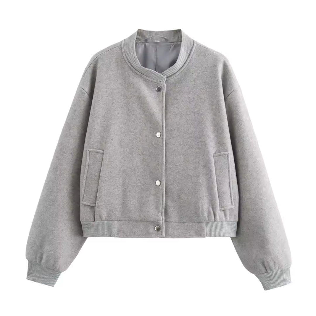 Bomber Donna indossato, vista completa